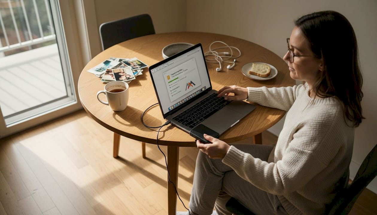 Mac hard drive stopped spinning? Recover data fast 4 User starting Mac drive backup at home