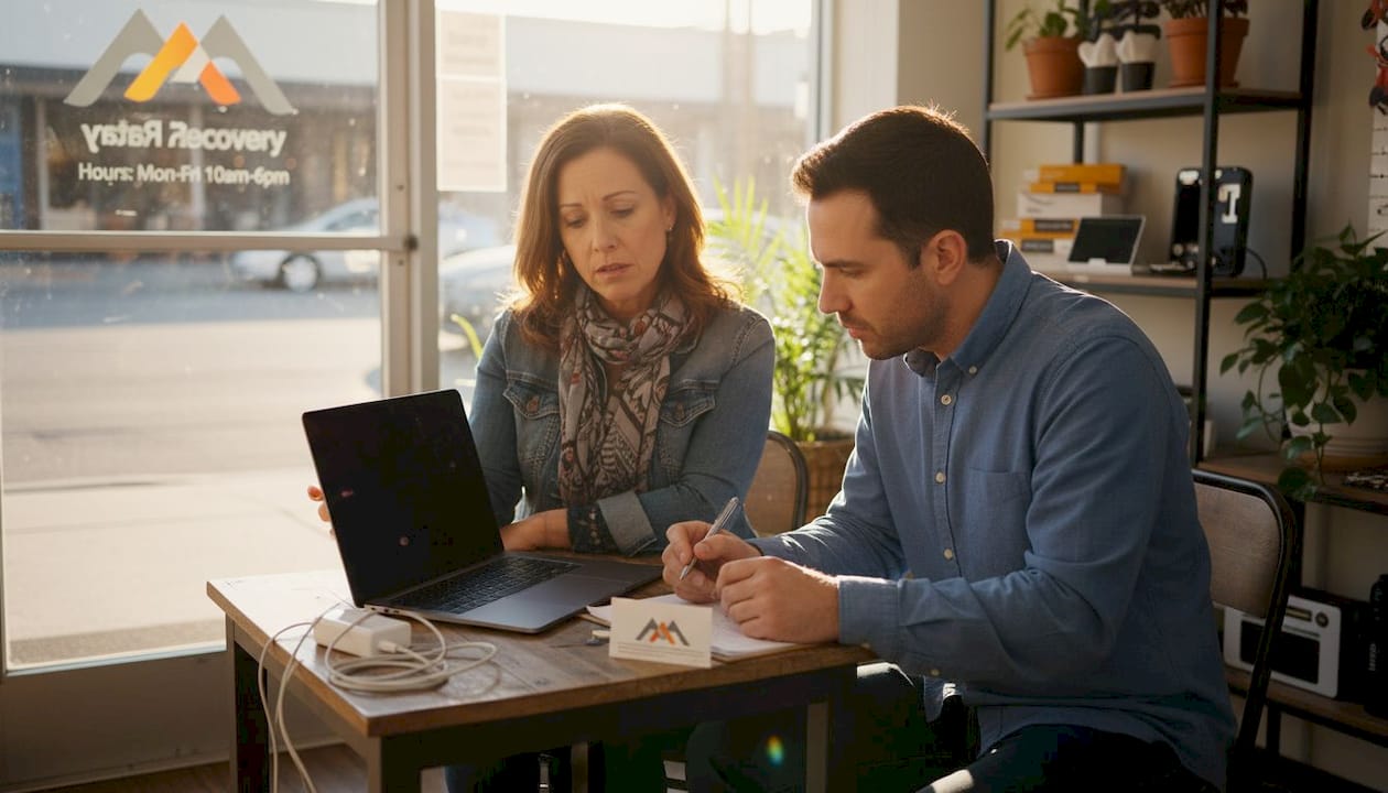 Customer consulting Mac data recovery specialist