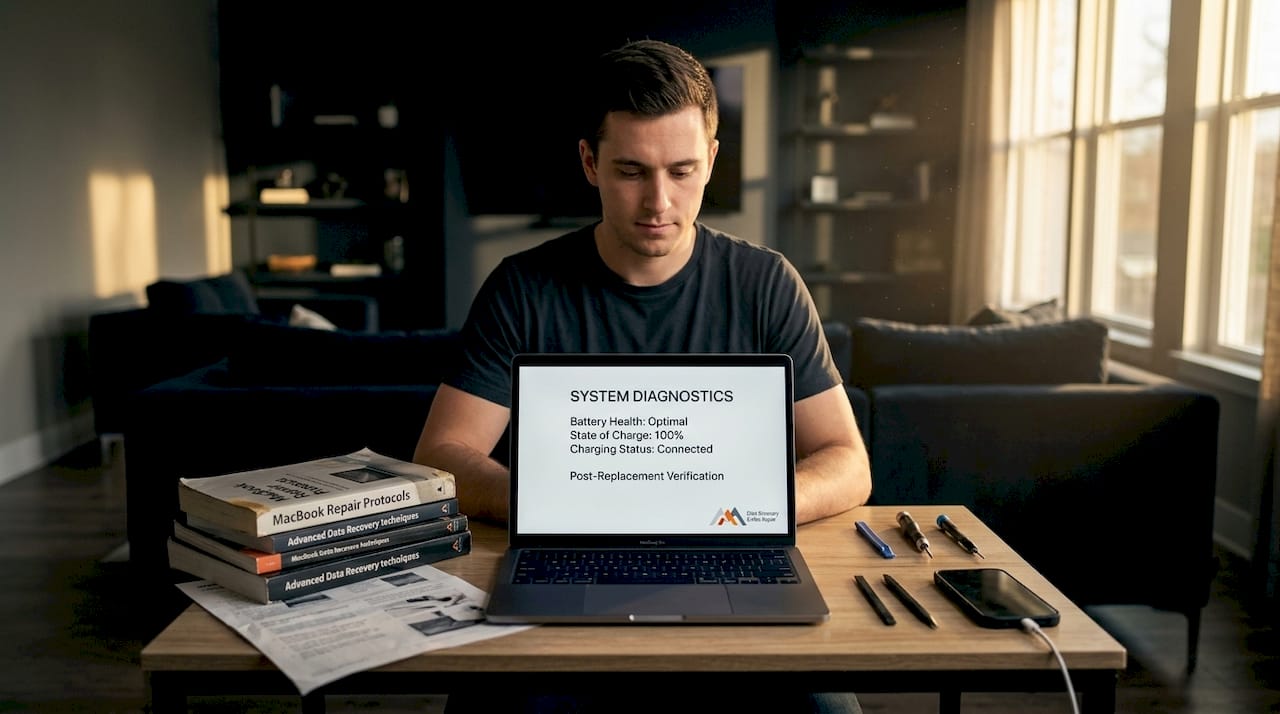 How to replace a MacBook battery: steps and pro solutions 4 Checking MacBook after battery swap