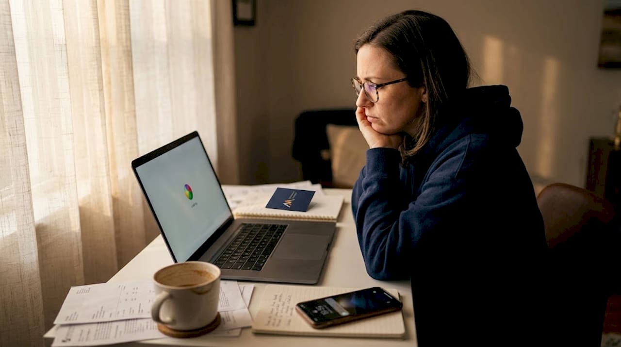 10 Signs of Hard Drive Failure You Should Never Ignore 3 Woman waits for slow laptop file access