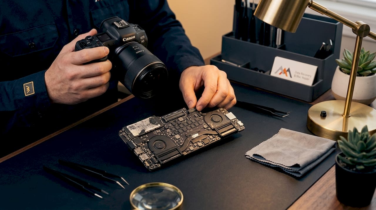 The Role of Firmware in Mac Repair: A User's Guide 3 Inspecting Mac logic board for damage or firmware issues