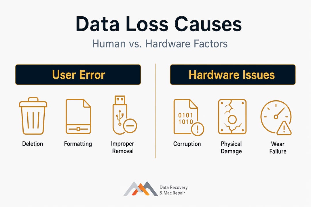 Infographic memory card loss user vs hardware causes