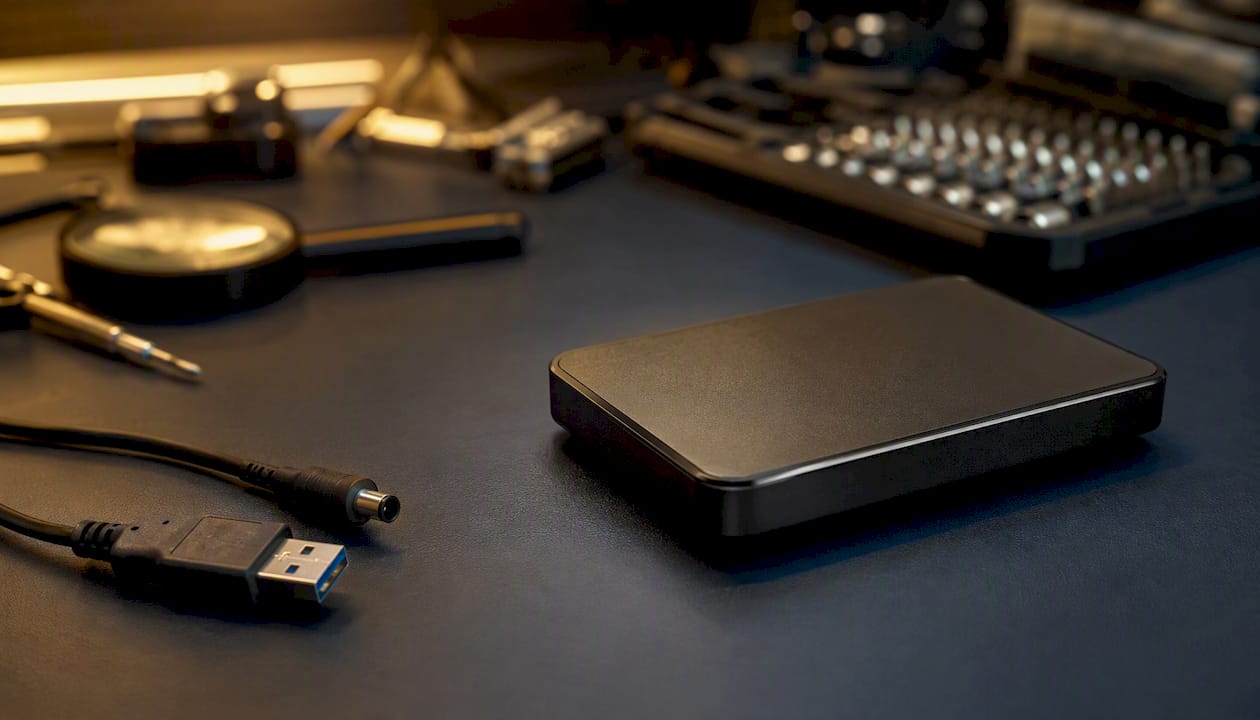 RAID Degraded on Mac: What to Do Right Now 3 External hard drive disconnected from cables