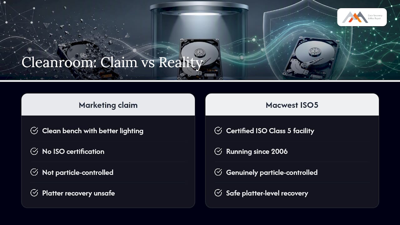 Why Macwest Built a Real Cleanroom Instead of a Marketing Claim — overview diagram