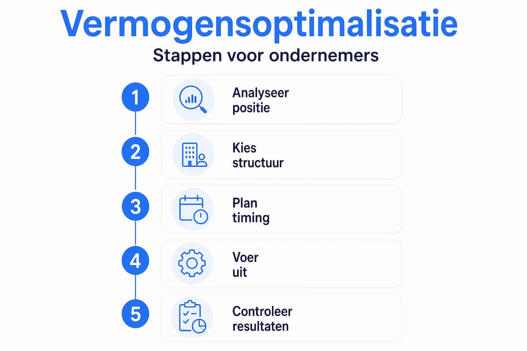 Infographic: zo haal je het maximale uit je vermogen – een praktisch stappenplan