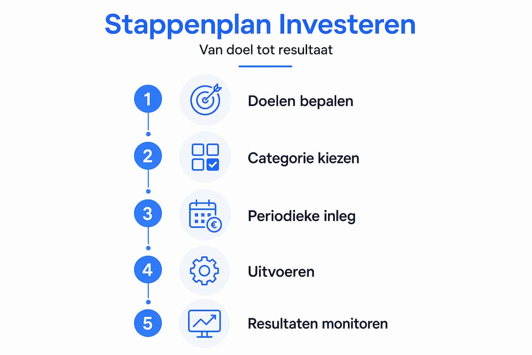 Infographic: van investeringsplan tot eindresultaat – een overzichtelijke routekaart