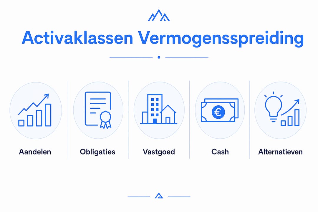Overzicht van beleggingscategorieën en hun bijdrage aan een gespreide portefeuille