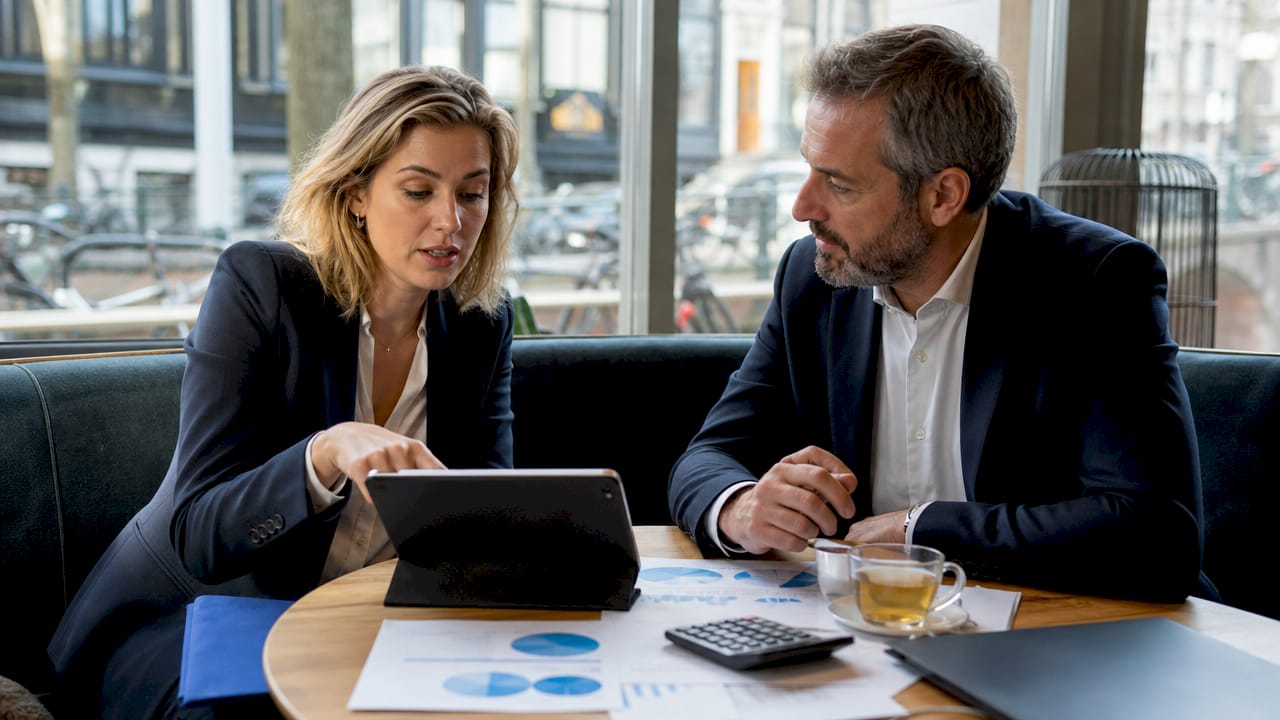 Experts buigen zich over de fiscale strategie voor een holdingstructuur.