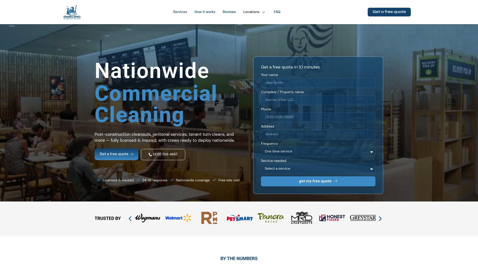 https://sparkleprocommercialcleaning.com