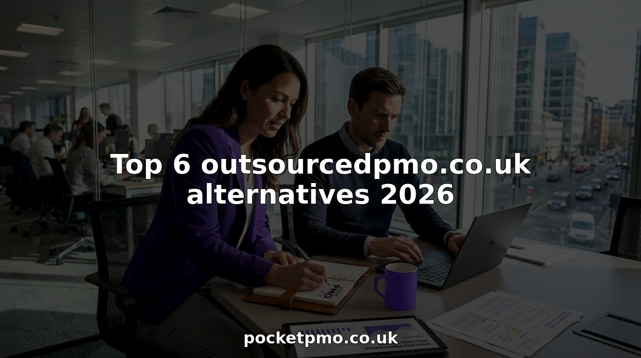 Top 6 outsourcedpmo.co.uk alternatives 2026
