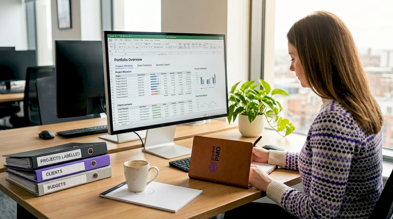 Portfolio management strategies for project leaders