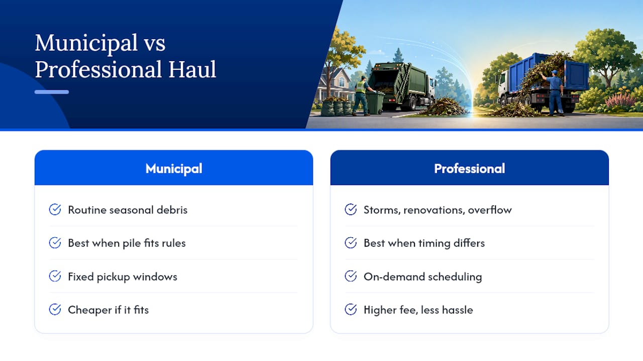 What Homeowners Get Wrong About Yard Waste — overview diagram