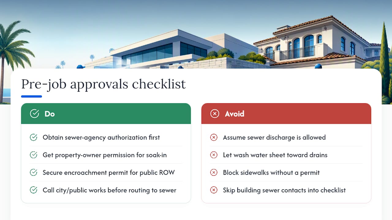 Getting Permits and Approvals Before You Start a Job — overview diagram