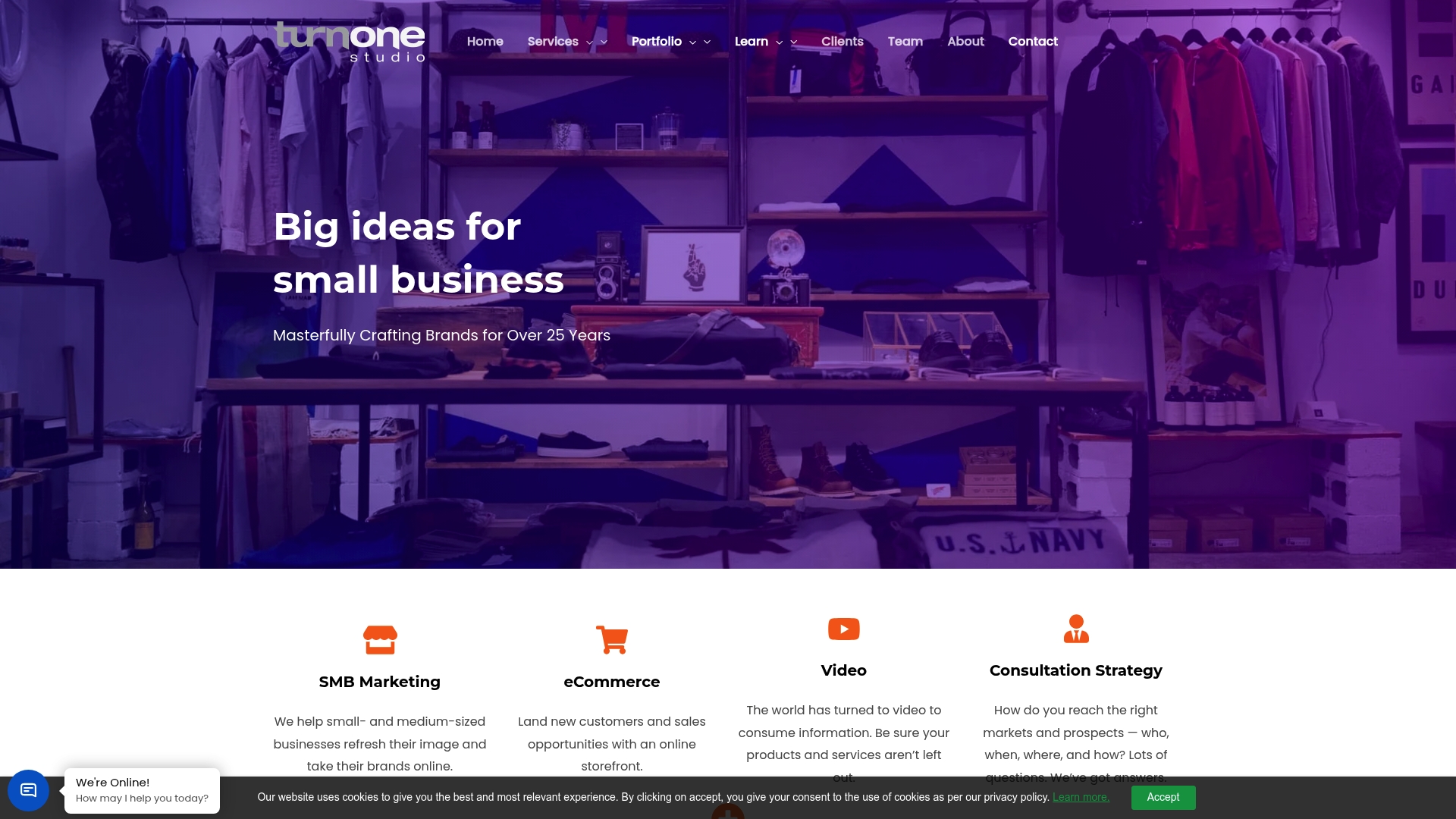 https://turnonestudio.com