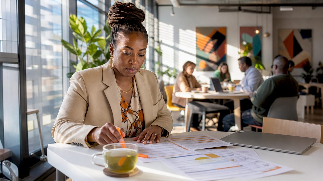 HR leader reviewing diversity hiring checklist