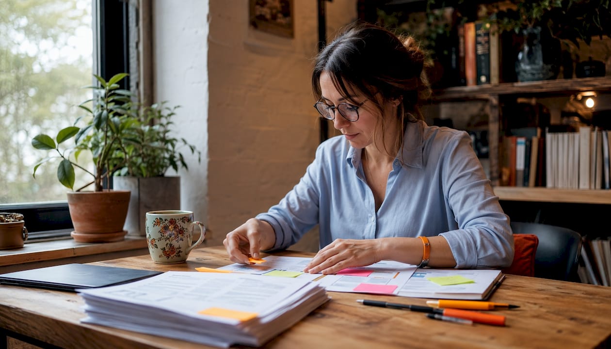 HR manager organizing scalable hiring workflow