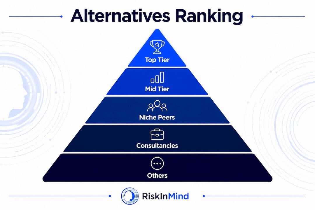 Infographic ranking Arch Capital Group alternatives