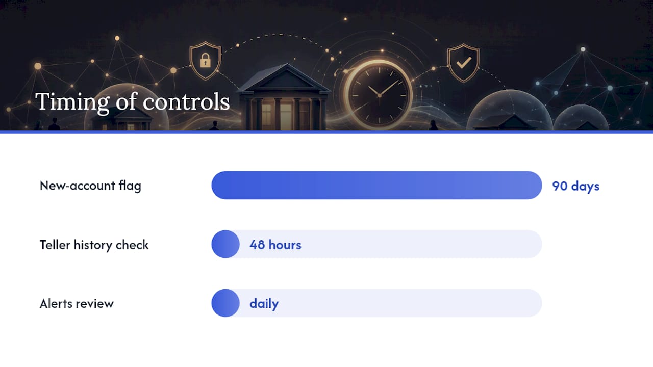 What operational controls reduce fraud at guest branches? — overview diagram