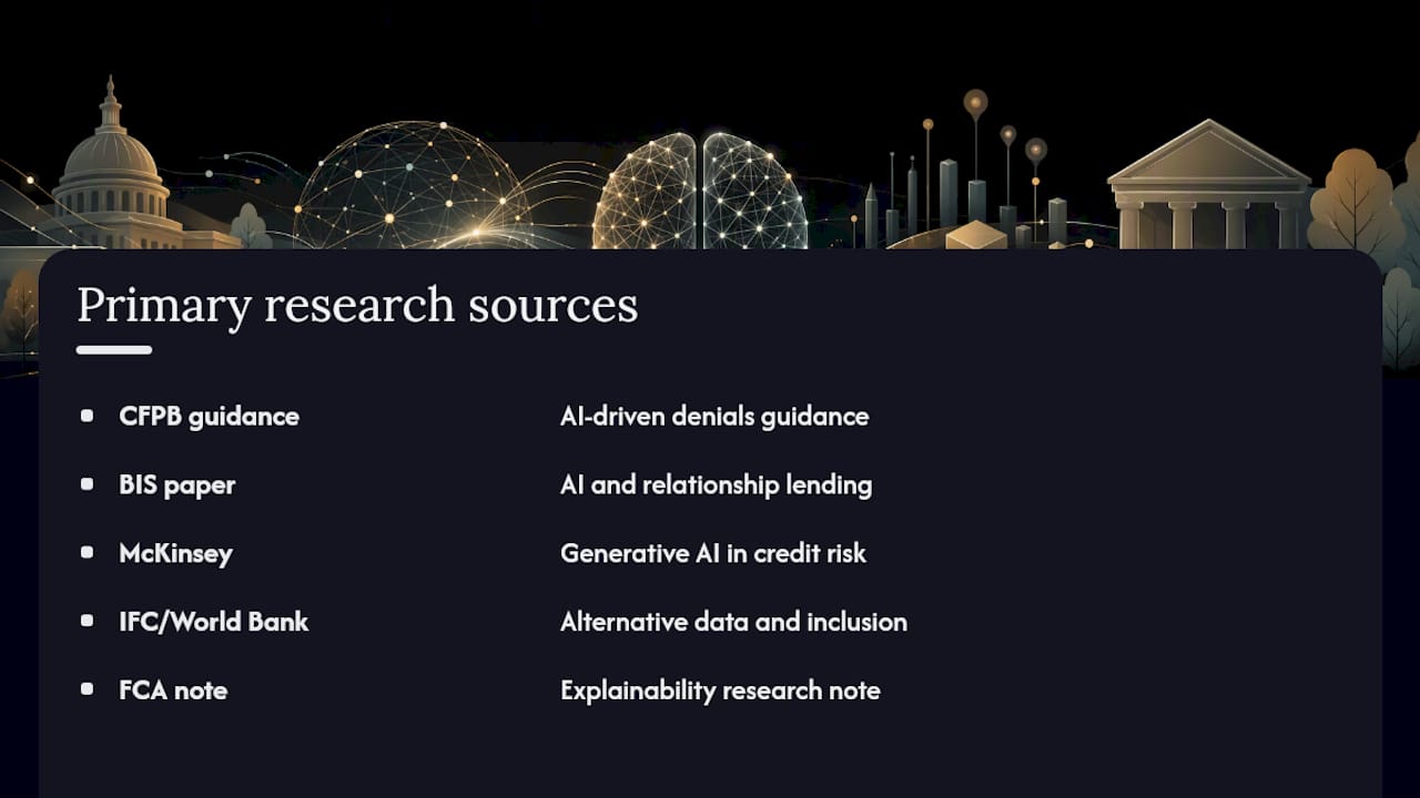 Where to Read the Primary Research — overview diagram