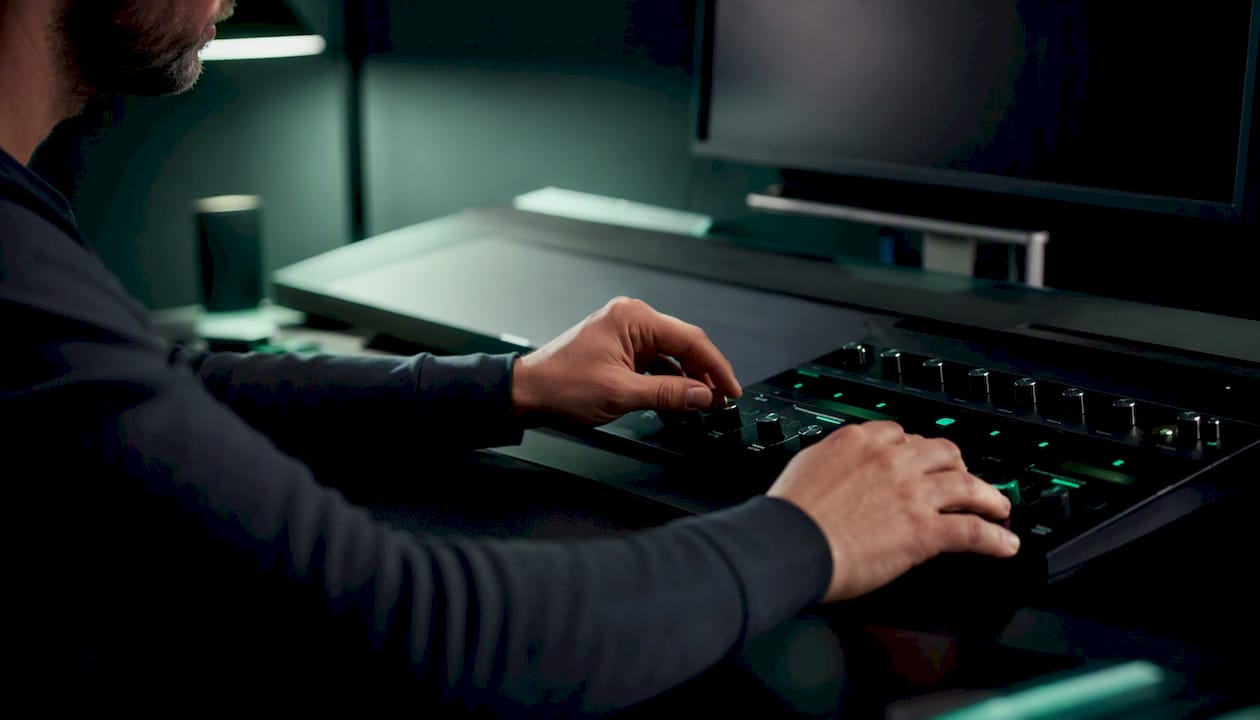 Trader adjusting risk management controls