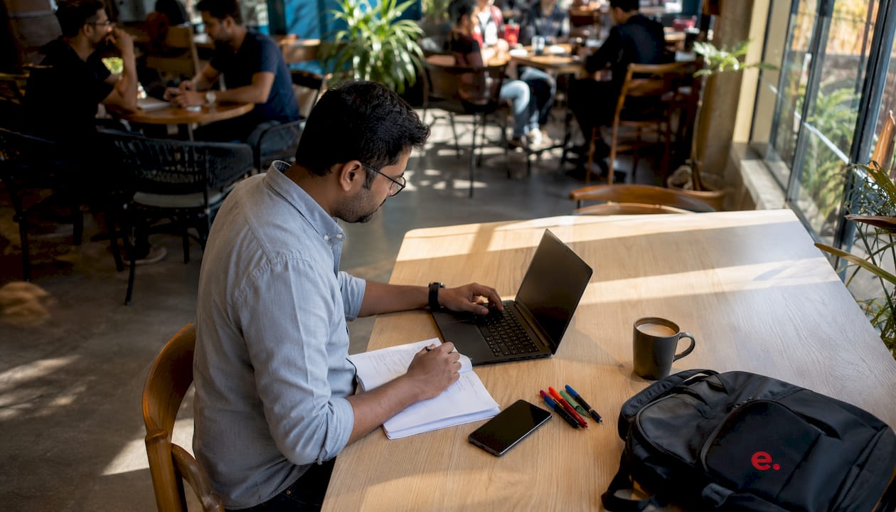India Developer Skill Categories: A 2026 Complete Guide 2 Indian developer coding AI cloud skills in office