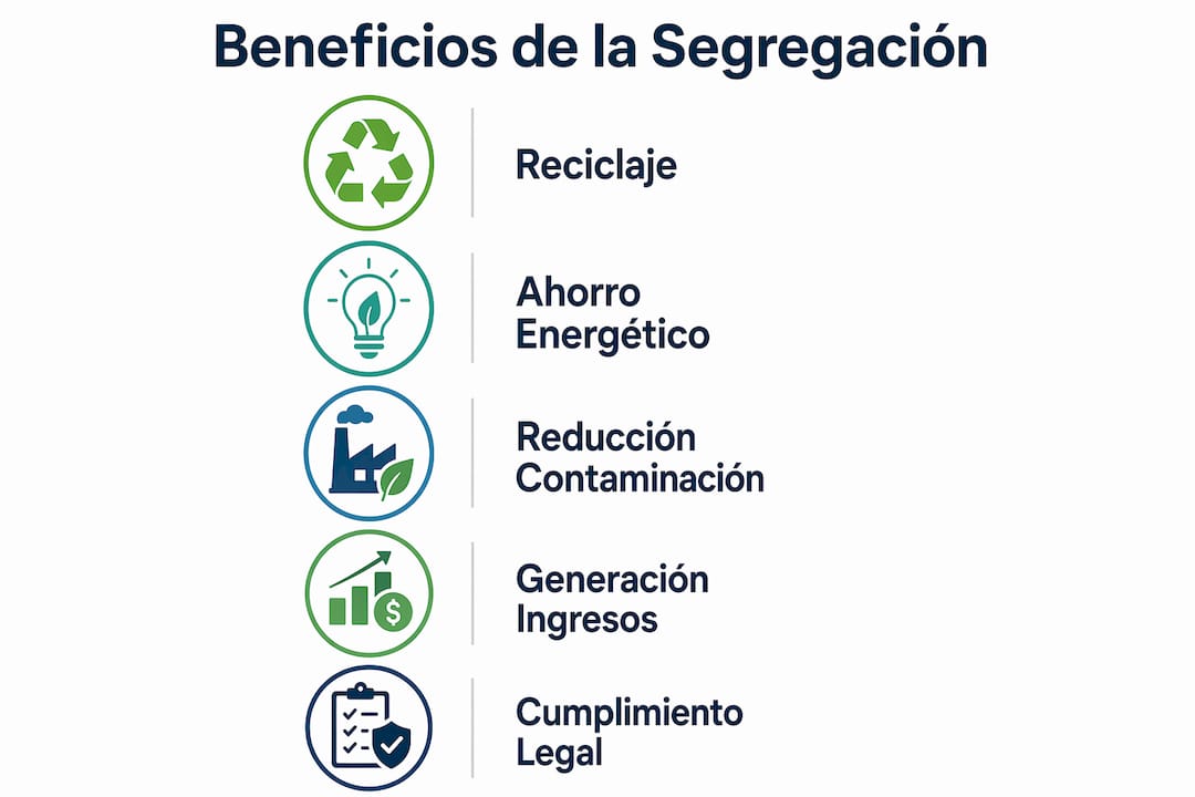 Infografía: Ventajas de implementar la segregación electrónica