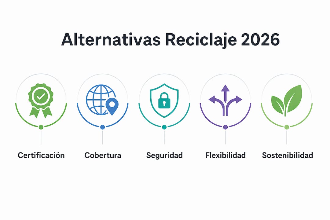 Infografía con opciones para reciclar tus dispositivos electrónicos de manera responsable