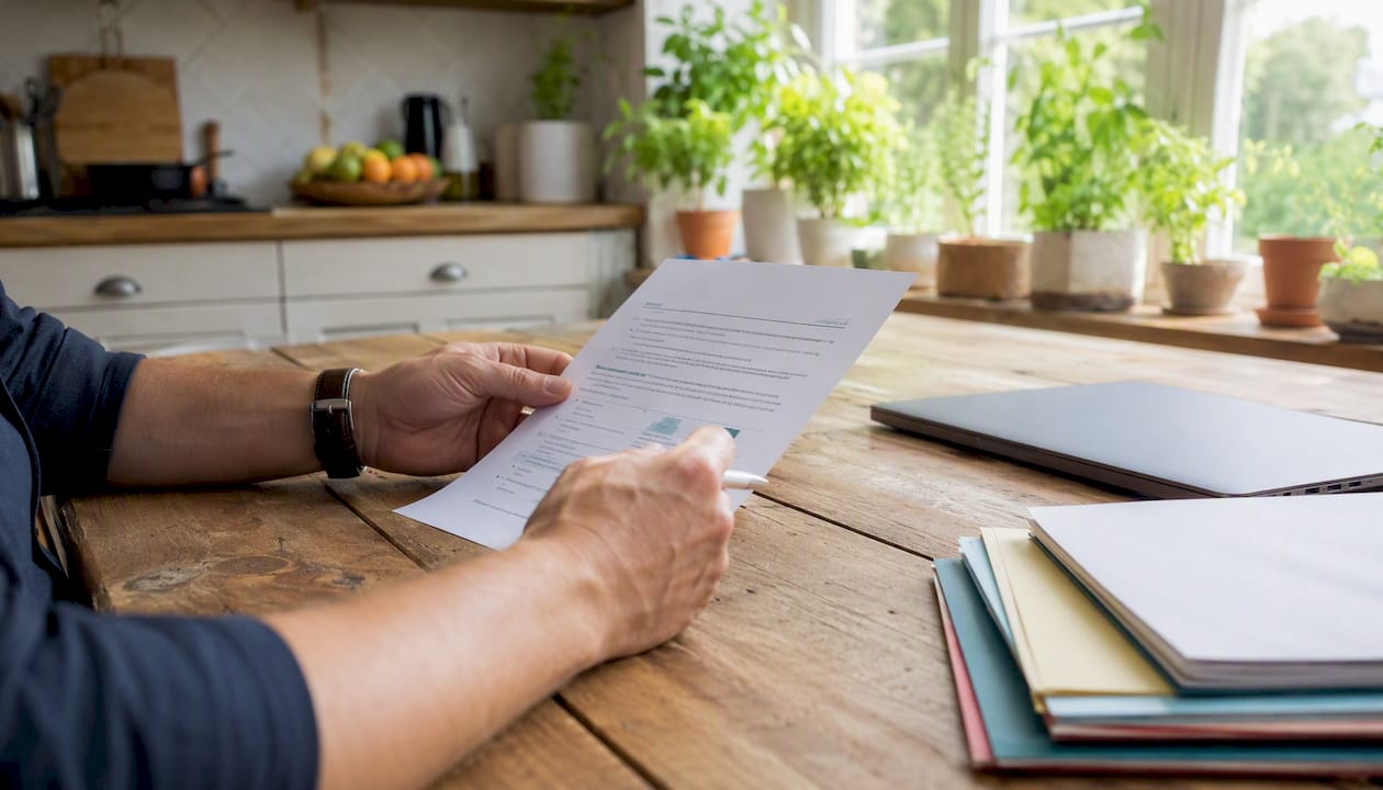 Hands holding data destruction compliance checklist