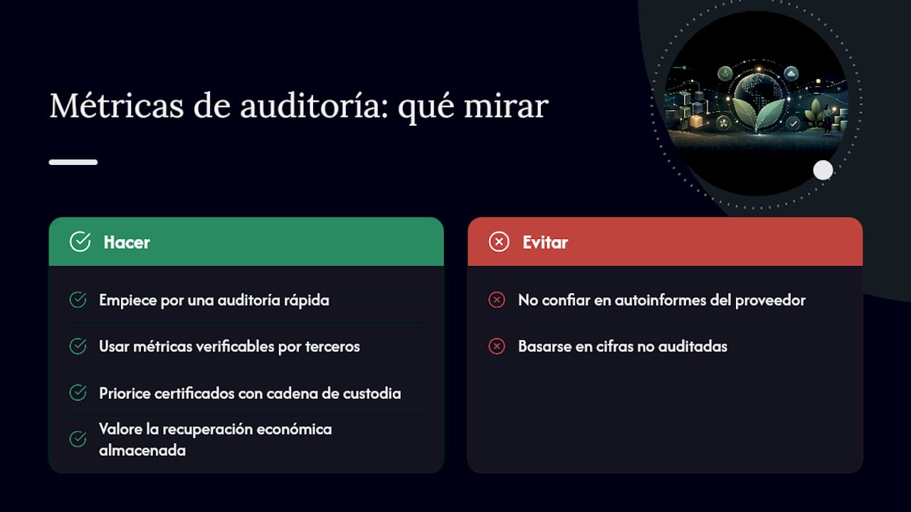 Análisis comparativo de indicadores de auditoría en la gestión y recuperación de activos tecnológicos
