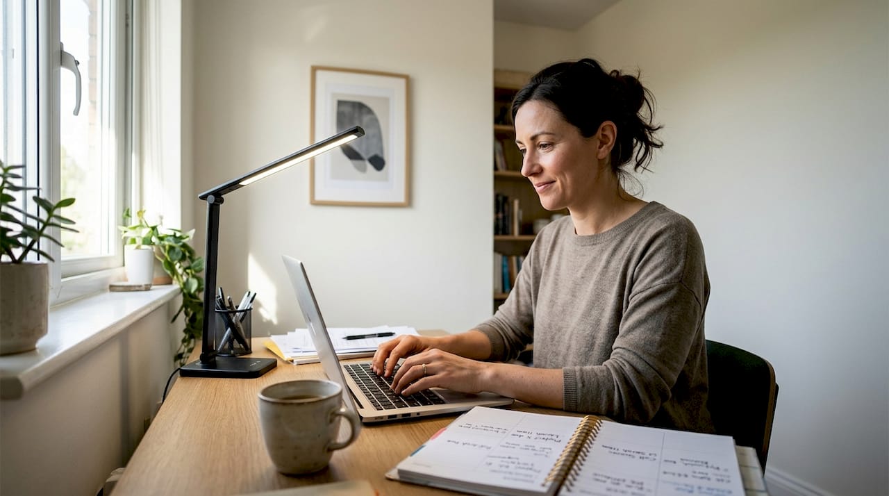 Task lighting guide: Better focus, less eye strain