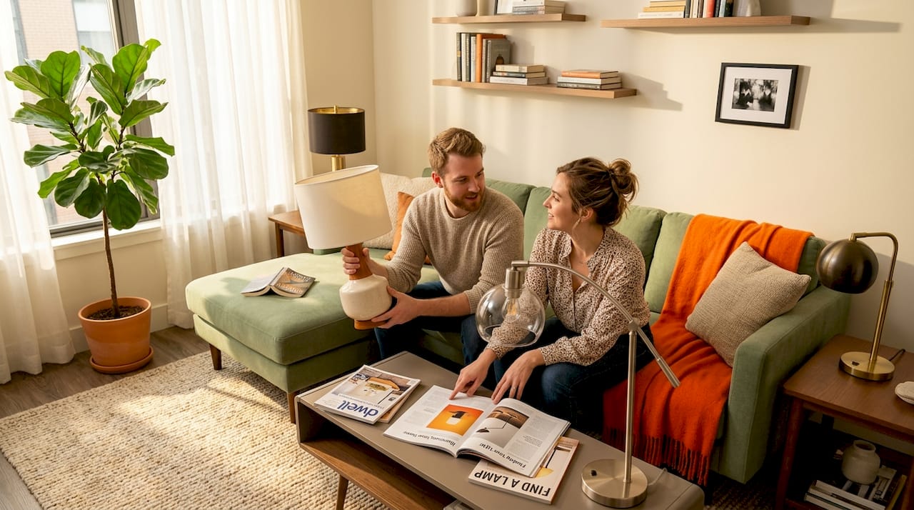 Lamp style matching: a step-by-step guide for inspired rooms