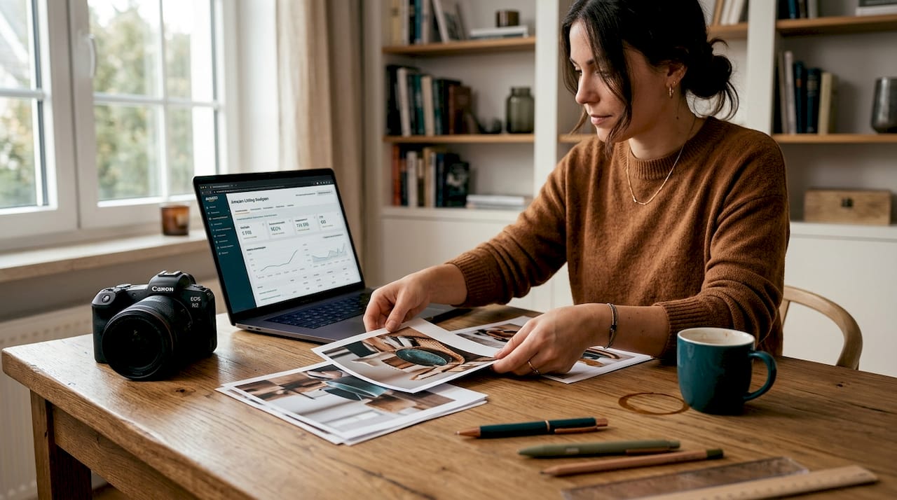 Als E-Commerce-Manager sorge ich dafür, dass unsere Produktbilder optimal gestaltet und ansprechend präsentiert werden, um die Kaufentscheidung unserer Kunden positiv zu beeinflussen.