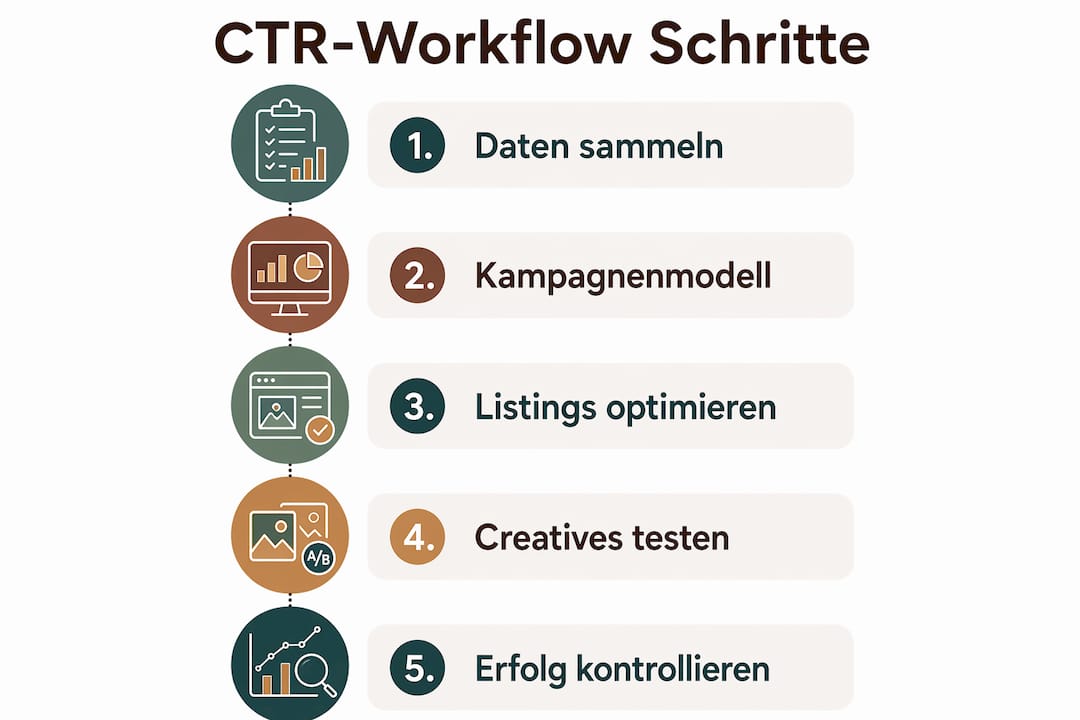 Übersichtsgrafik: So läuft der CTR-Prozess in fünf Schritten ab