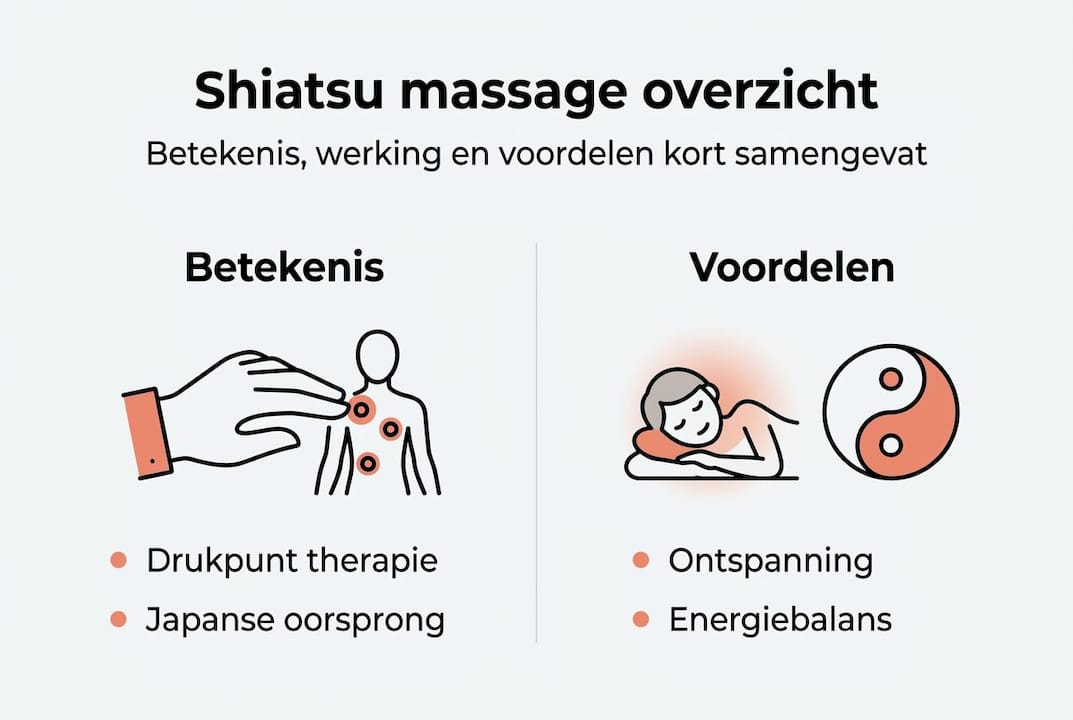 Infographic: hoe werkt shiatsu en wat levert het op?