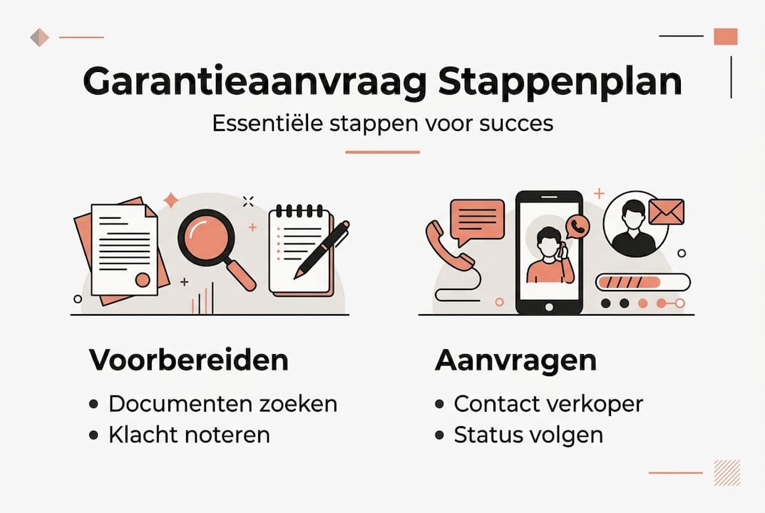 Overzicht: zo vraag je eenvoudig garantie aan