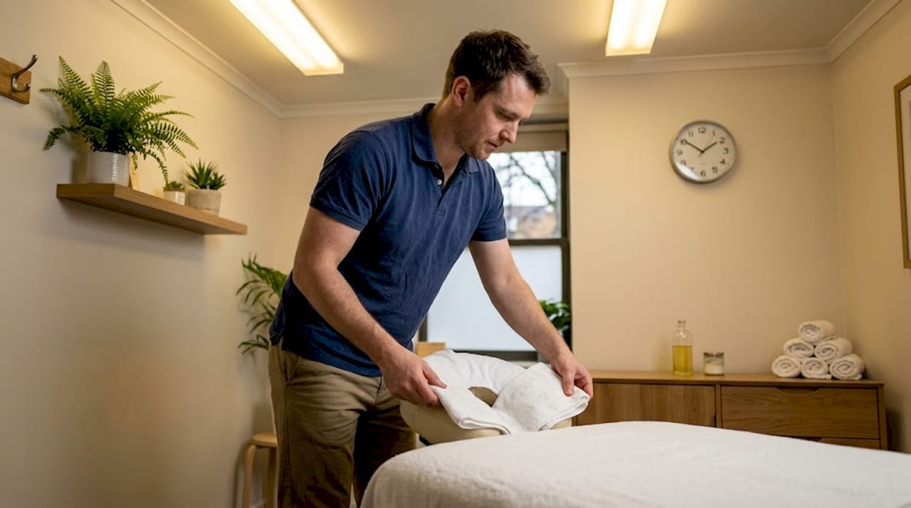 Een massagepraktijk waar rust en professionaliteit centraal staan.