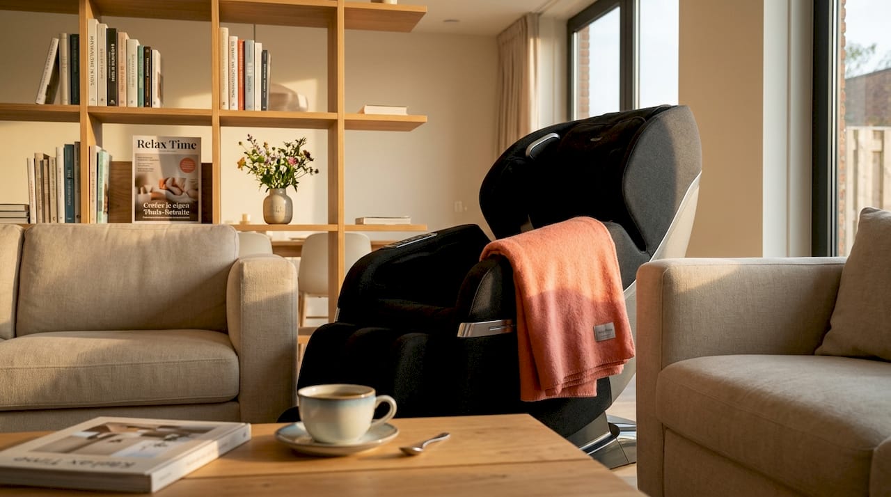 Een massagestoel als stijlvolle aanvulling op je interieur
