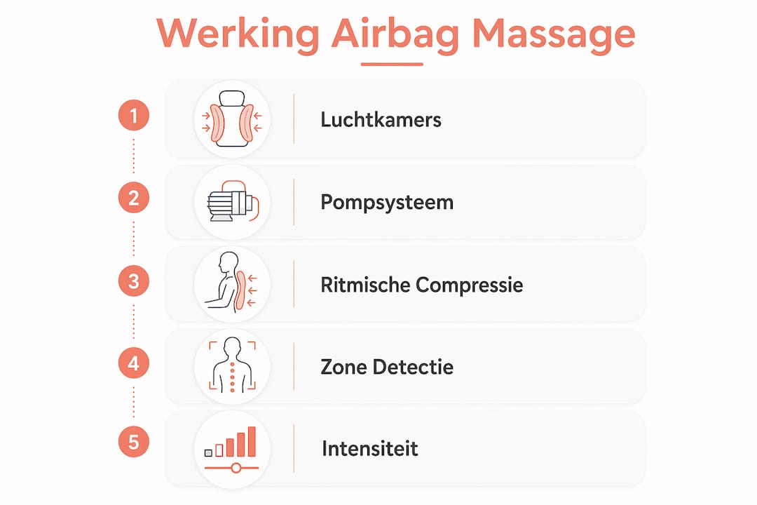 Overzicht: hoe airbag-massage werkt