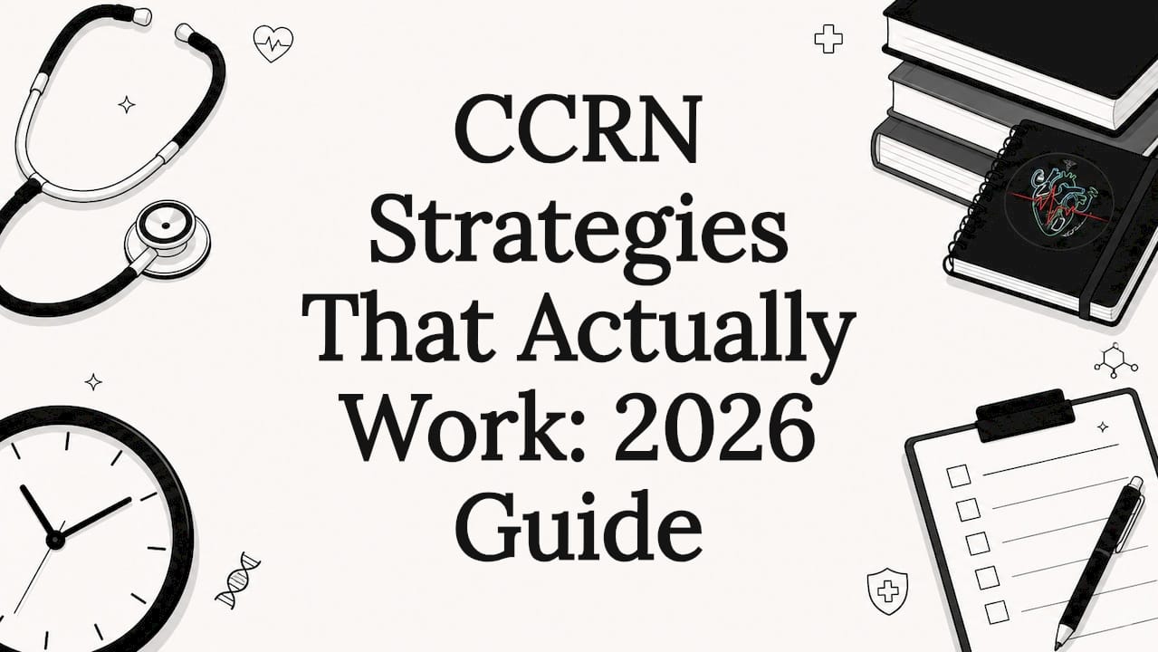 CCRN Strategies That Actually Work: 2026 Guide