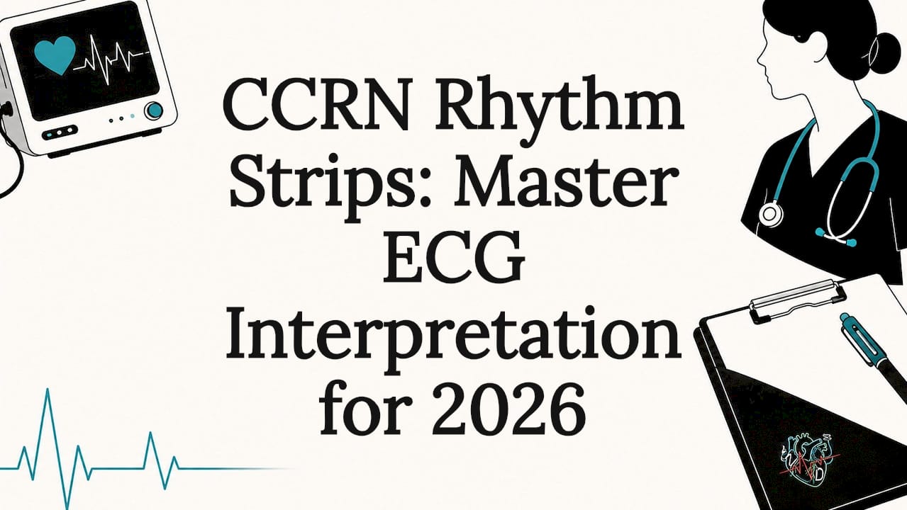 CCRN Rhythm Strips: Master ECG Interpretation for 2026