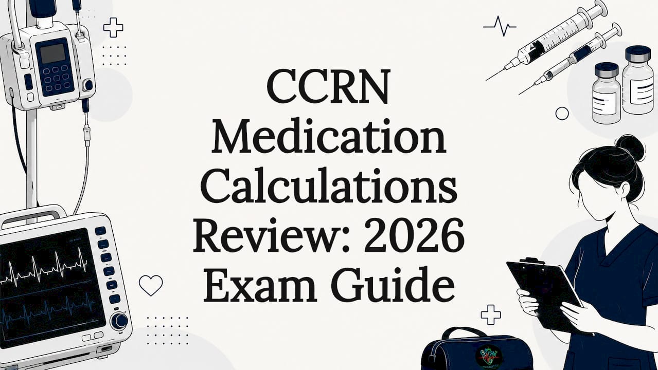 CCRN Medication Calculations Review: 2026 Exam Guide