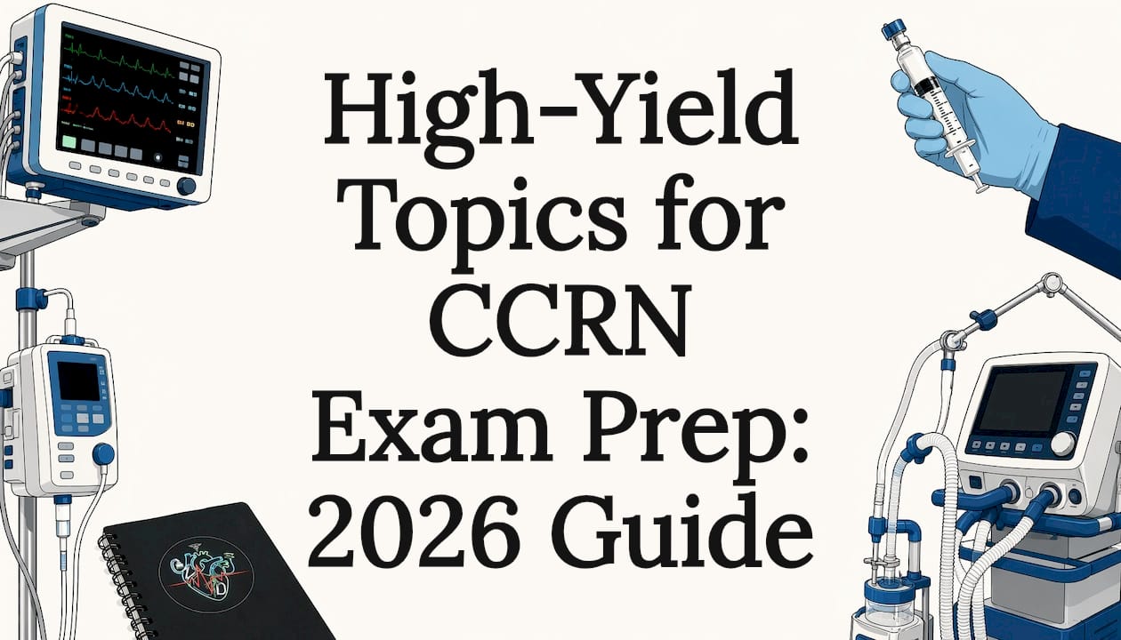 High-Yield Topics for CCRN Exam Prep: 2026 Guide