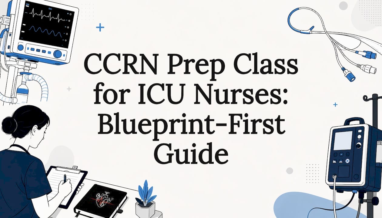 CCRN Prep Class for ICU Nurses: Blueprint-First Guide