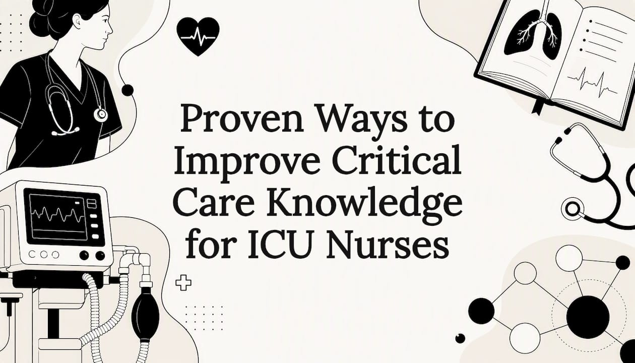 Proven Ways to Improve Critical Care Knowledge for ICU Nurses