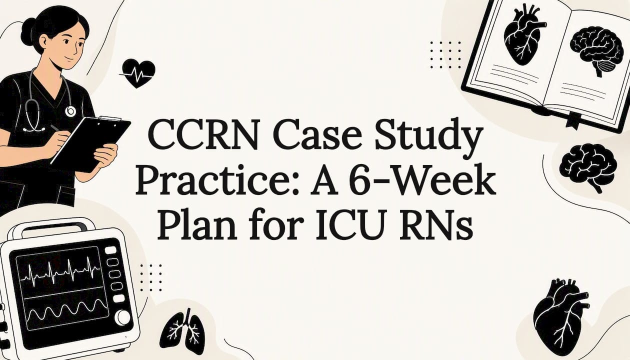 CCRN Case Study Practice: A 6-Week Plan for ICU RNs