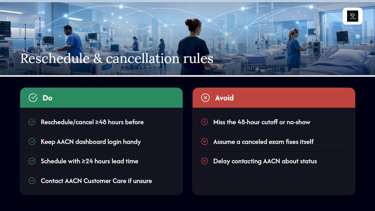 Rescheduling and Cancellation Rules You Need to Know — overview diagram