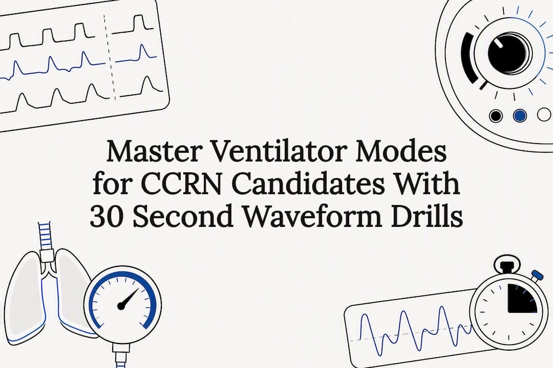 Master Ventilator Modes for CCRN Candidates With 30 Second Waveform Drills