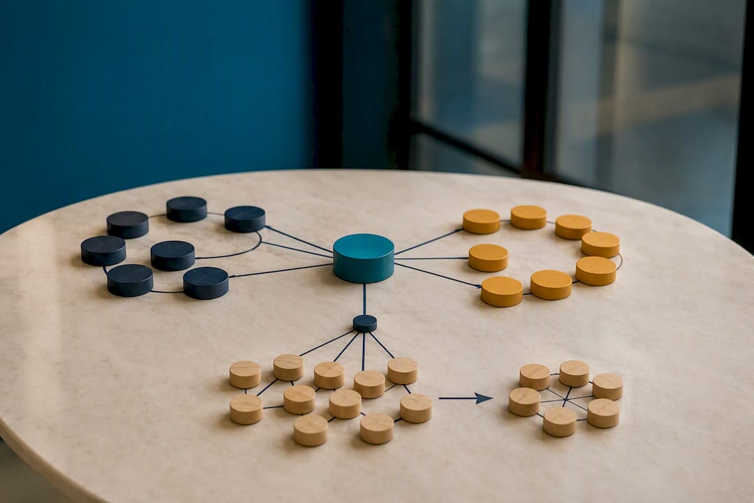 Executive search target company market map