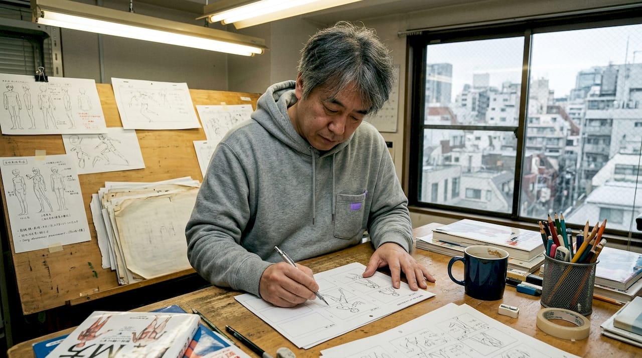 Evolving anime scenes: Visual storytelling explained