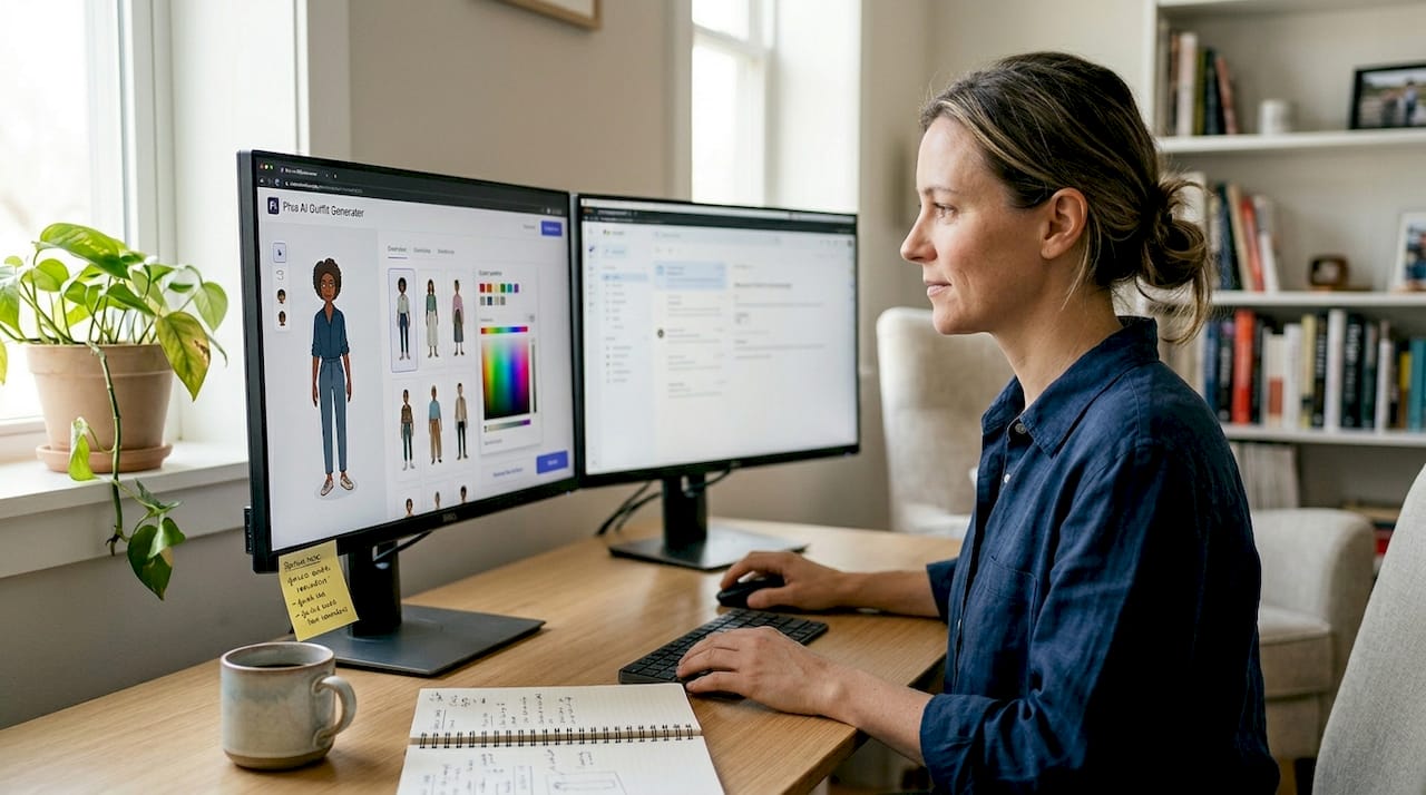 Designer explores AI anime outfit tools